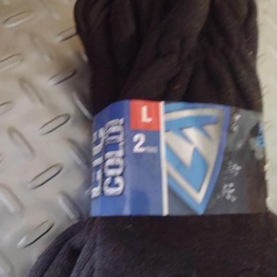 Fleece Lined Jersey Gloves- Size Large- Six Packs of Two Pairs Each