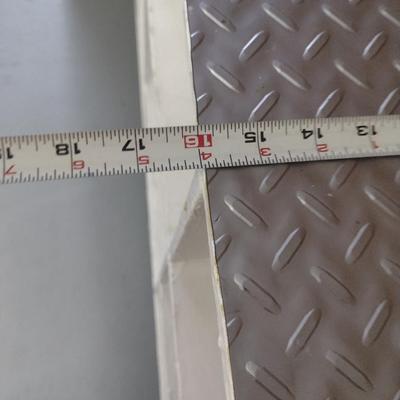 Wooden Storage Organizer on Casters- Approx 54 1/2" x 16" x 32 1/2" Tall