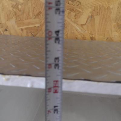 Wooden Storage Organizer on Casters- Approx 54 1/2" x 16" x 32 1/2" Tall