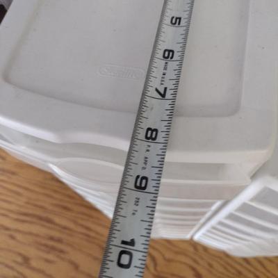 Plastic Storage Drawer Organizers and Wooden Media/Office Organizer