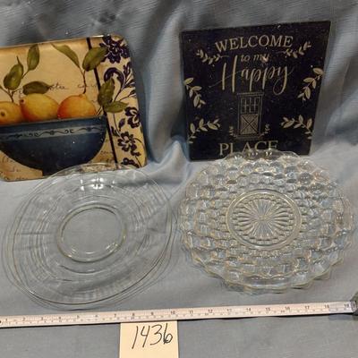 Vintage Serving Plates and More