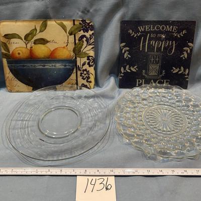 Vintage Serving Plates and More