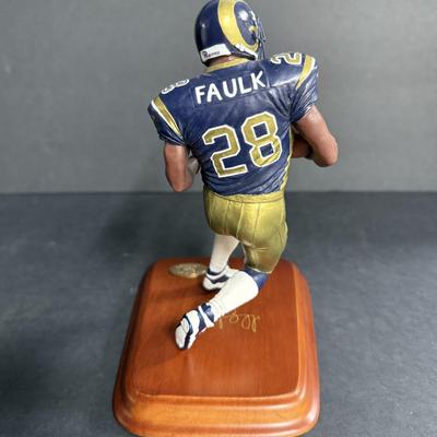 Danbury Mint - Marshall Faulk Figurine