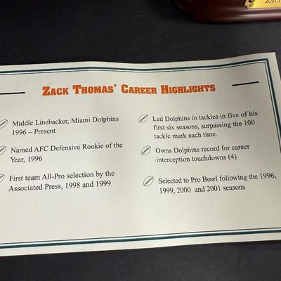 Danbury Mint - Zach Thomas Figurine