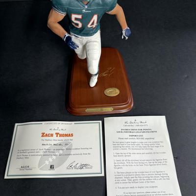 Danbury Mint - Zach Thomas Figurine