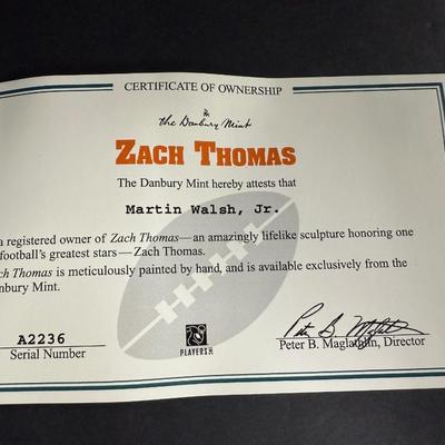 Danbury Mint - Zach Thomas Figurine