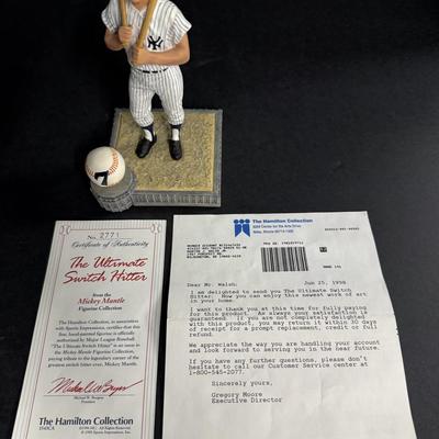 Mickey Mantle Figurine - #2771
