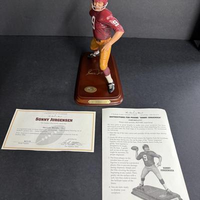 Danbury Mint - Sonny Jurgensen Figurine