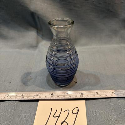 4.5” Blue Mini Vase