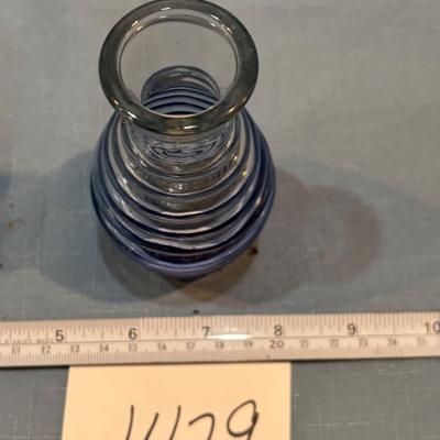 4.5” Blue Mini Vase