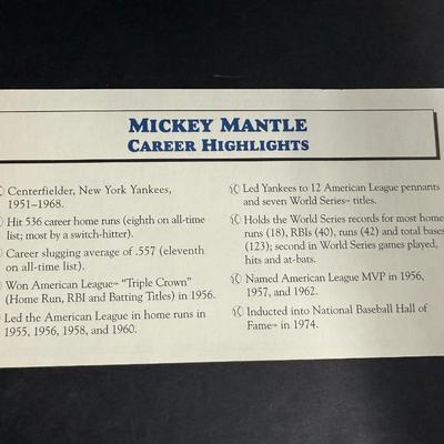 Danbury Mint - Mickey Mantle Figurine