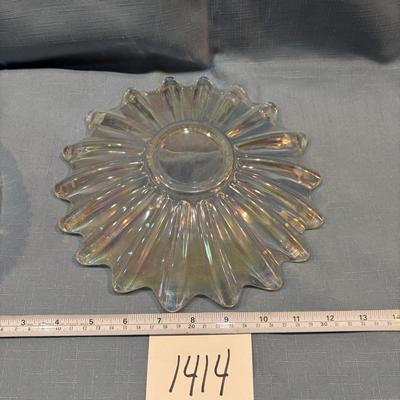 Federal Iridescent Carnival Bowl