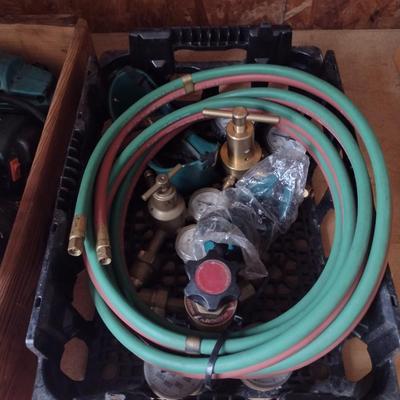 Hose and Gauges for Acetylene Torch