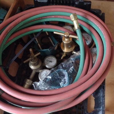 Hose and Gauges for Acetylene Torch