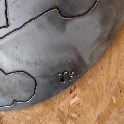 Metal Wall Art- Approx 14" in Diameter