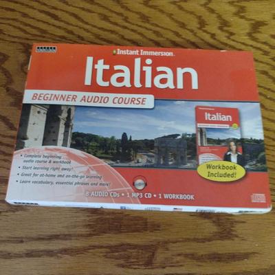 Italian Beginner Audio Course on CD