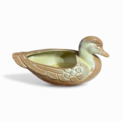 Frankoma #208A Duck Mallard Desert Gold Glaze - Mint Condition