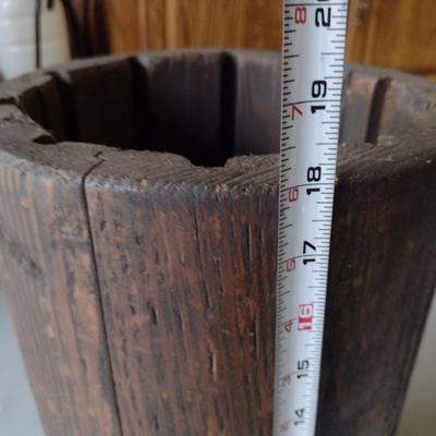 Wooden Bucket