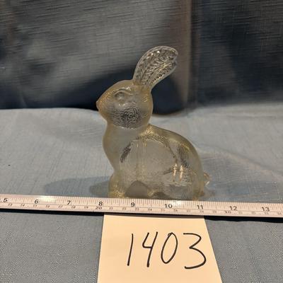J.H. Millstein Rabbit Candy Container