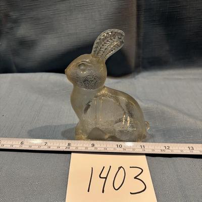 J.H. Millstein Rabbit Candy Container