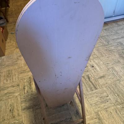 Vintage Ironing Board Stepladder