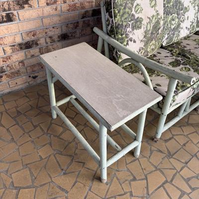 MCM Bentwood Bamboo Patio Set