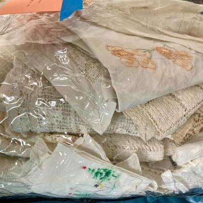 Sale Photo Thumbnail #260: Bedspread, Apron, Napkins etc.  Great condition!