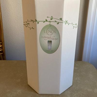 Sale Photo Thumbnail #273: New in Box.  Stunning Lenox Botanical Boutique Vase.  No chips, cracks or damage.