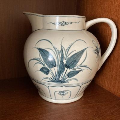 Sale Photo Thumbnail #290: Oil Lamp, Pitcher, lided box