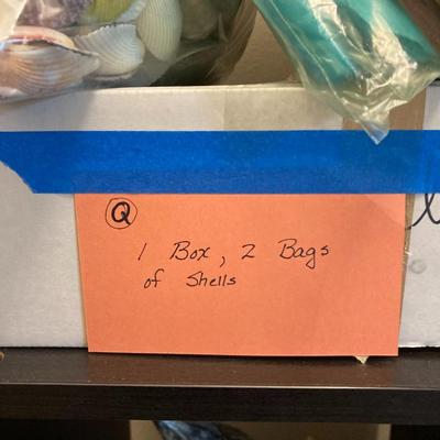 Sale Photo Thumbnail #335: 1 large box, 2 large bags of shells