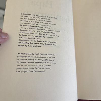 Papa Hemingway and How It Was