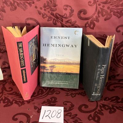 Ernest Hemingway Book Lot