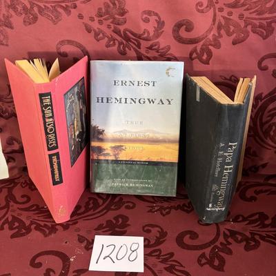 Ernest Hemingway Book Lot