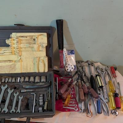Large lot of tools.