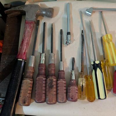 Large lot of tools.