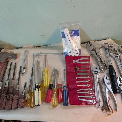 Large lot of tools.