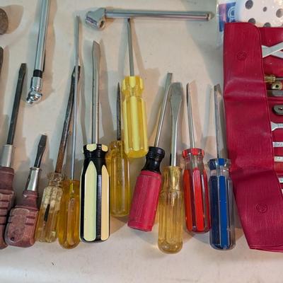Large lot of tools.