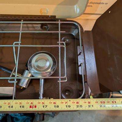 2 burner propane stove