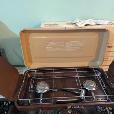 2 burner propane stove