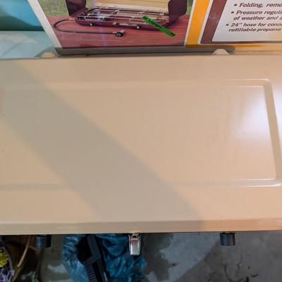 2 burner propane stove