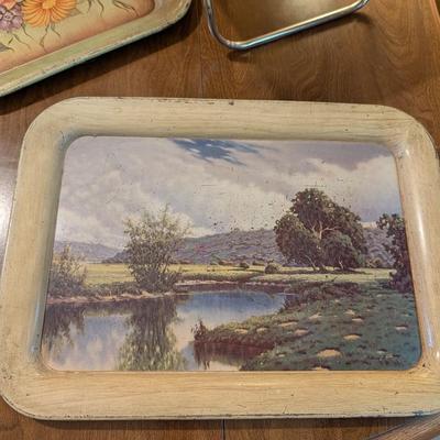 Vintage TV trays