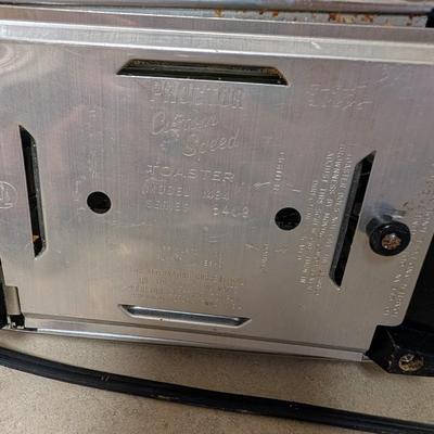 Vintage toaster and electric skillet