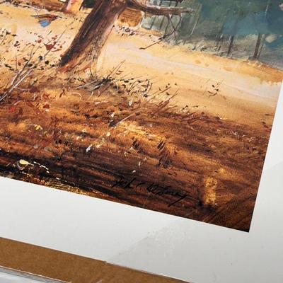 Jack Deloney Signed Print - Quail Point 218/1000