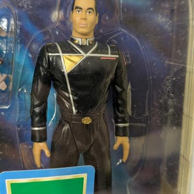 Babylon 5 Dr. Stephen Franklin Action Figure w Earth Science Vessel Previews Exclusive