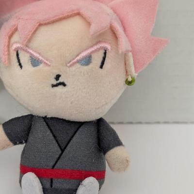 Dragon Ball Super Plush Lot Vegeta Super Saiyan Blue and Goku Black Rose Collectible