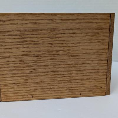 Vintage Breakstone's Centennial Celebration Wooden Recipe Box W/ Cards 1982