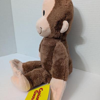 Curious George Plush Stuffed Animal with Tag Classic Children’s Book Character Toy