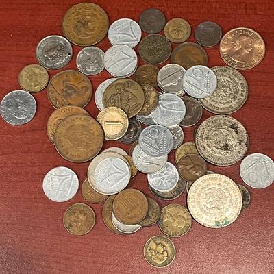 Foreign coins & more
