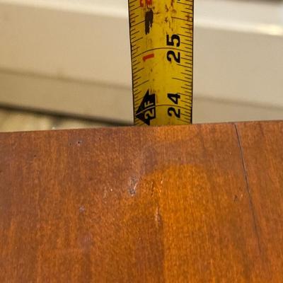 Vintage Slope Front Side Table