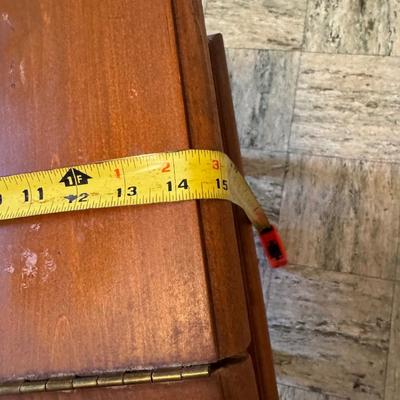 Vintage Slope Front Side Table